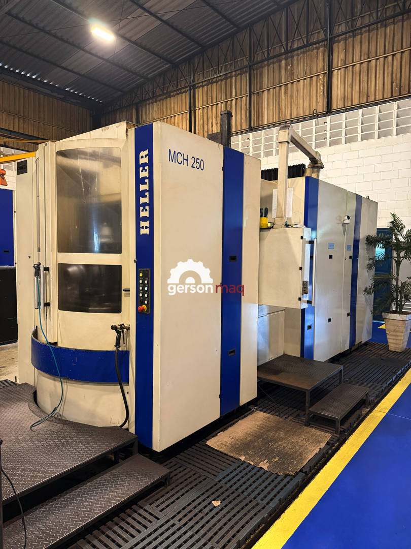 CENTRO DE USINAGEM HORIZONTAL DUPLO PALLET HELLER MCH250 - ANO 2009